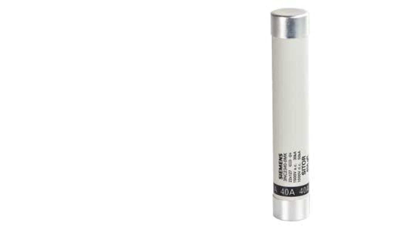 Wkładka bezpiecznika cylindrycznego SITOR 22x127mm 16 A gS Un AC 1500V 3NC2316-0MK