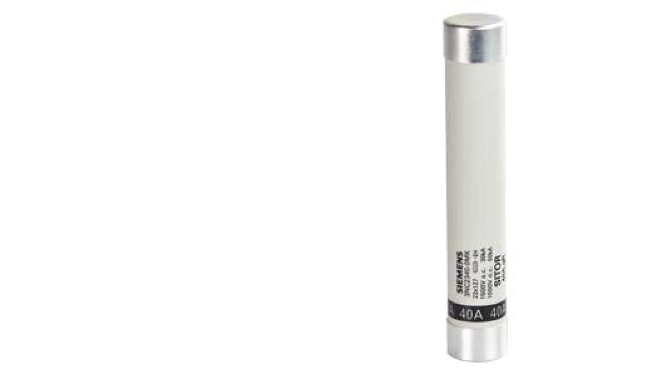 Wkładka bezpiecznika cylindrycznego SITOR 22x127mm 16 A gS Un AC 1500V 3NC2316-0MK