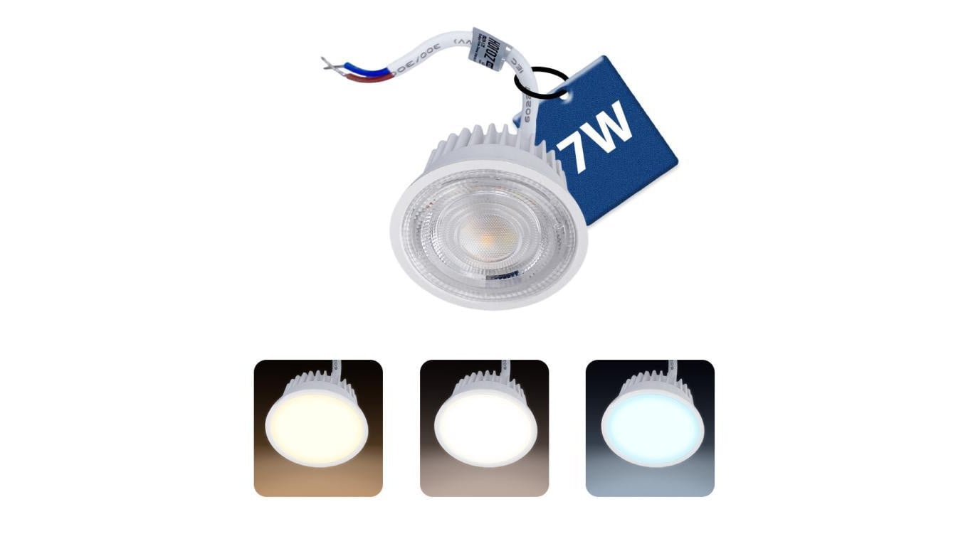 Wkład LED INSERT 7W 3CCT 560lm 100-265V ZELDA HOROZ
