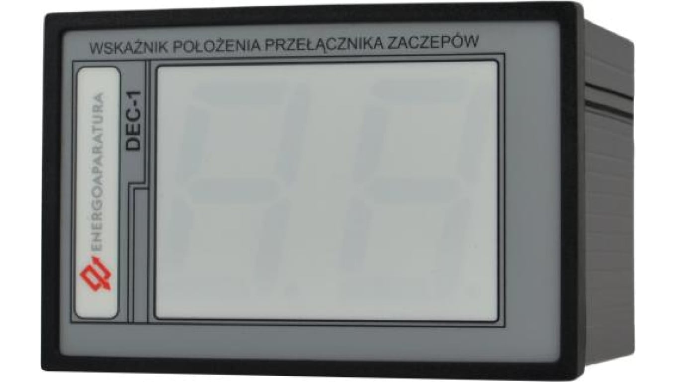 Wskaźnik położenia przełącznika zaczepów transformatora DEC-1