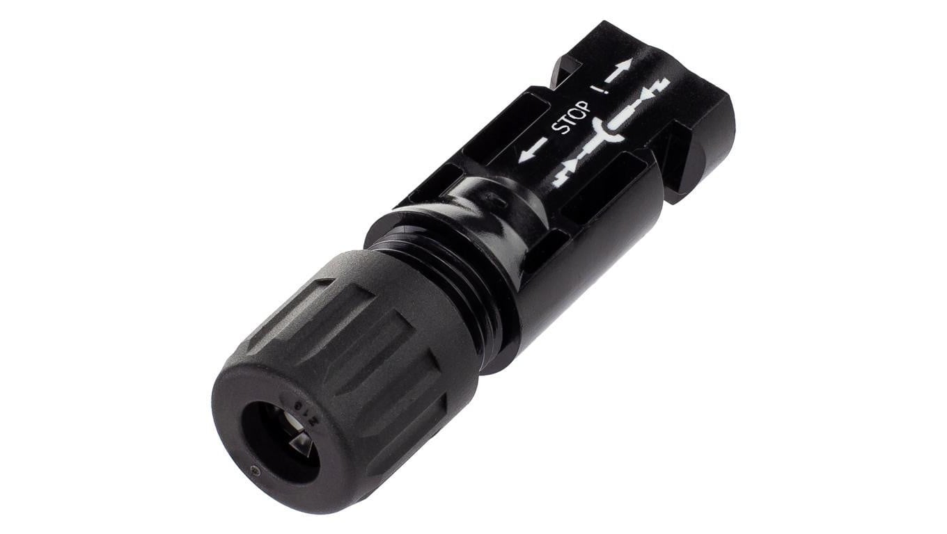 Wtyk MC4 złącze solarne Konektor na przewód 10mm2 1000V IP68 Staubli (Multi-Contact)