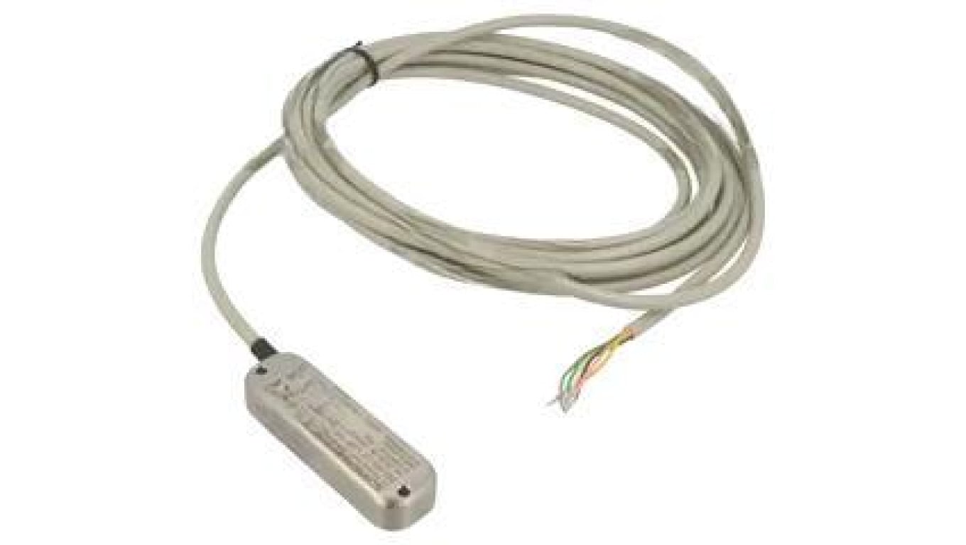 Wyłącznik bezpieczeństwa, magnetyczny, NC x2 + NO, 3W, 0,25A, max. 100V AC, max. 100V DC, przewody, IP69K BNS 40S-12Z 5,0M