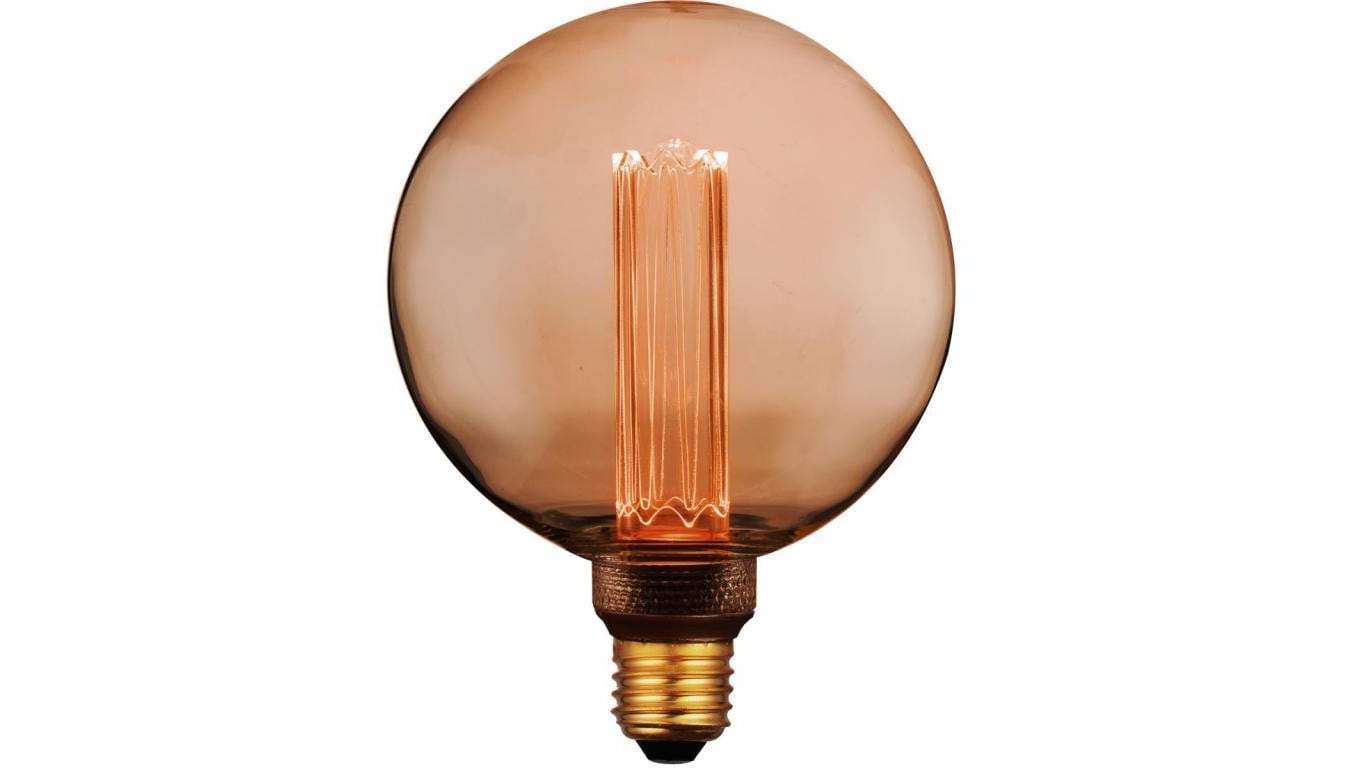 Żarówka Dekoracyjna LED E27 G125 4W 200lm 1800K Ciepła 320 DecoVintage Amber Pillar GOLDLUX