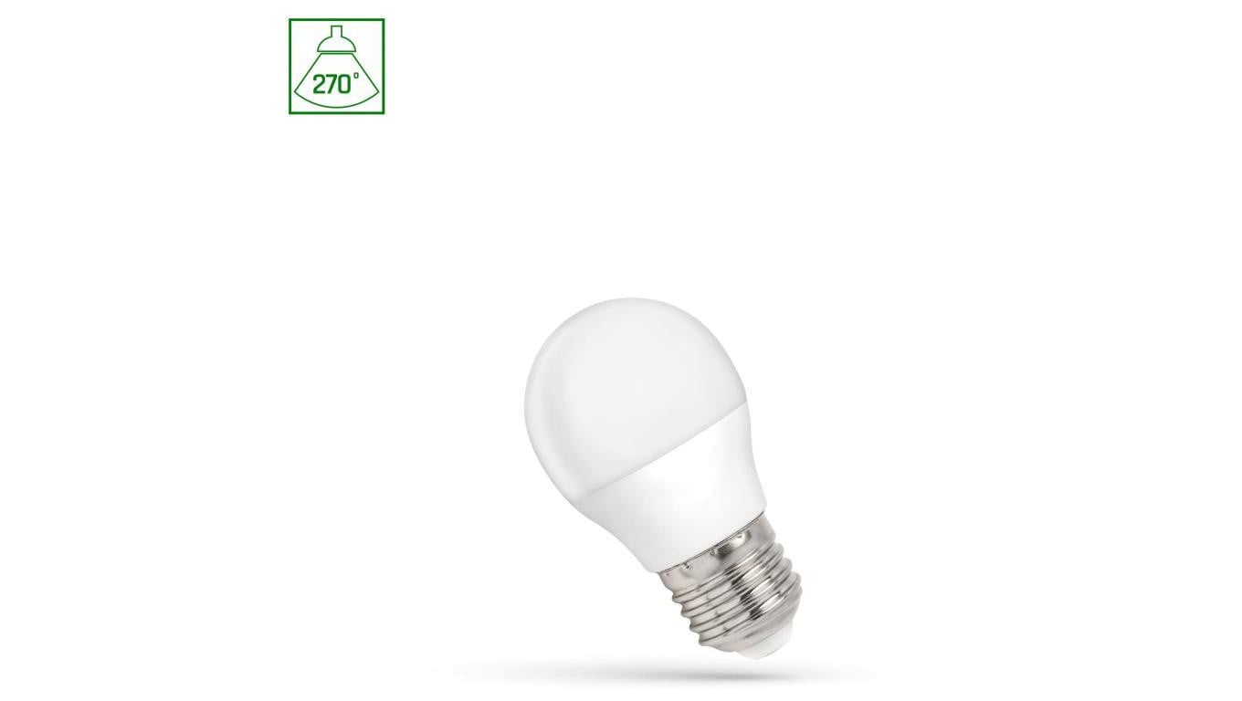 Żarówka kulka LED E27 1W 90lm 3000K