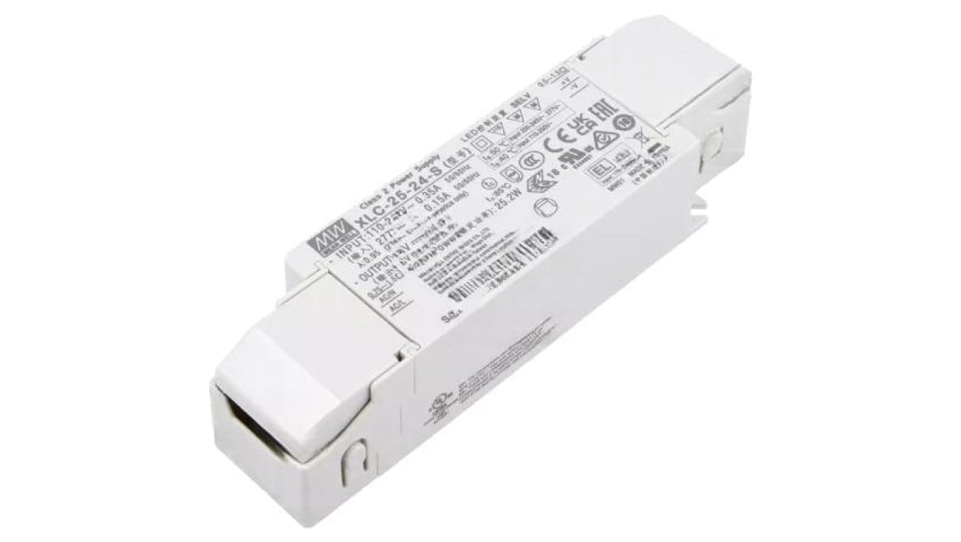Zasilacz impulsowy DC, 25W, napięcie wyjściowe: 24 VDC, prąd wyjściowy: 0...1,05 A XLC-25-24-S