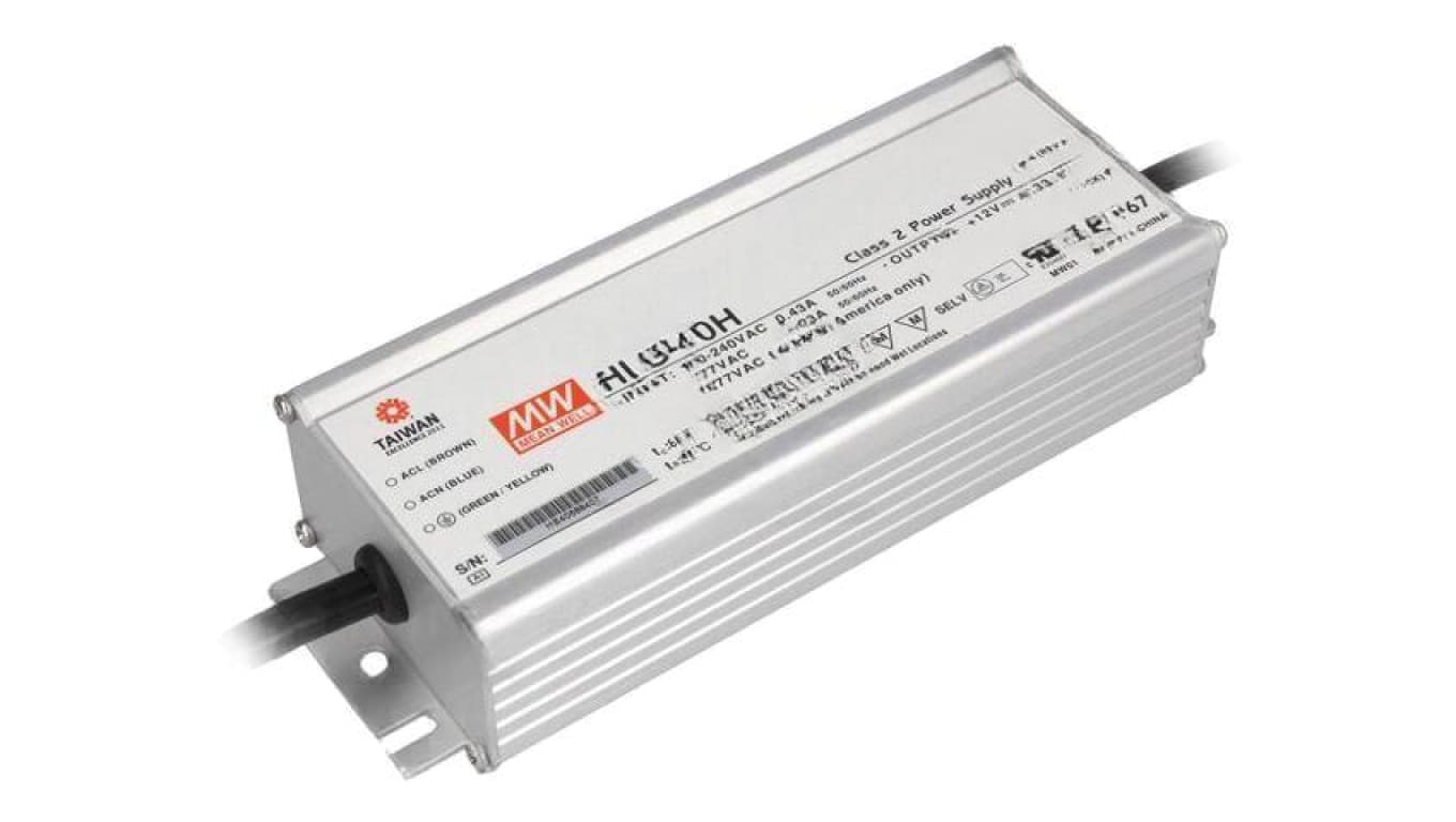 Zasilacz impulsowy DC, 40W, napięcie wyjściowe: 54 VDC, prąd wyjściowy: 0,75 A HLG-40H-54