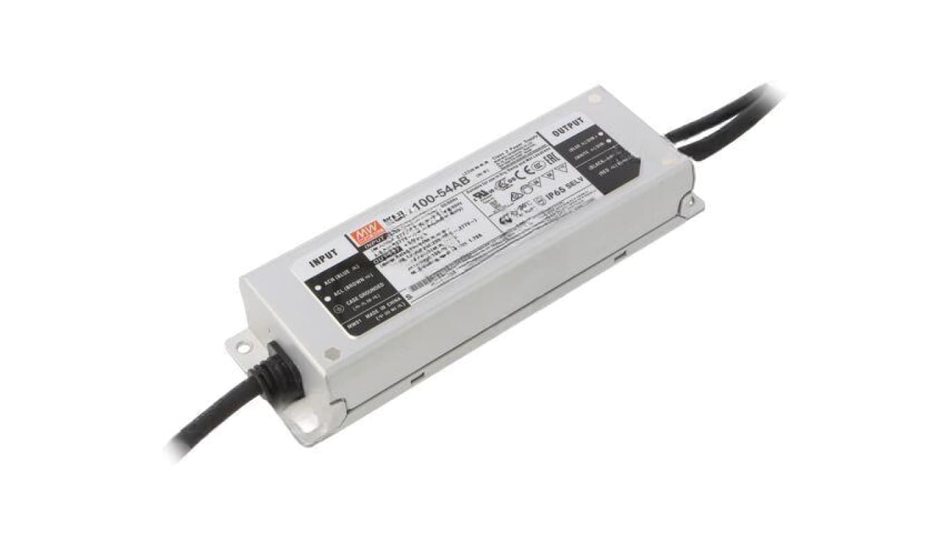 Zasilacz impulsowy DC, 96,12W, napięcie wyjściowe: 54 VDC, prąd wyjściowy: 0,89...1,78 A ELG-100-54AB