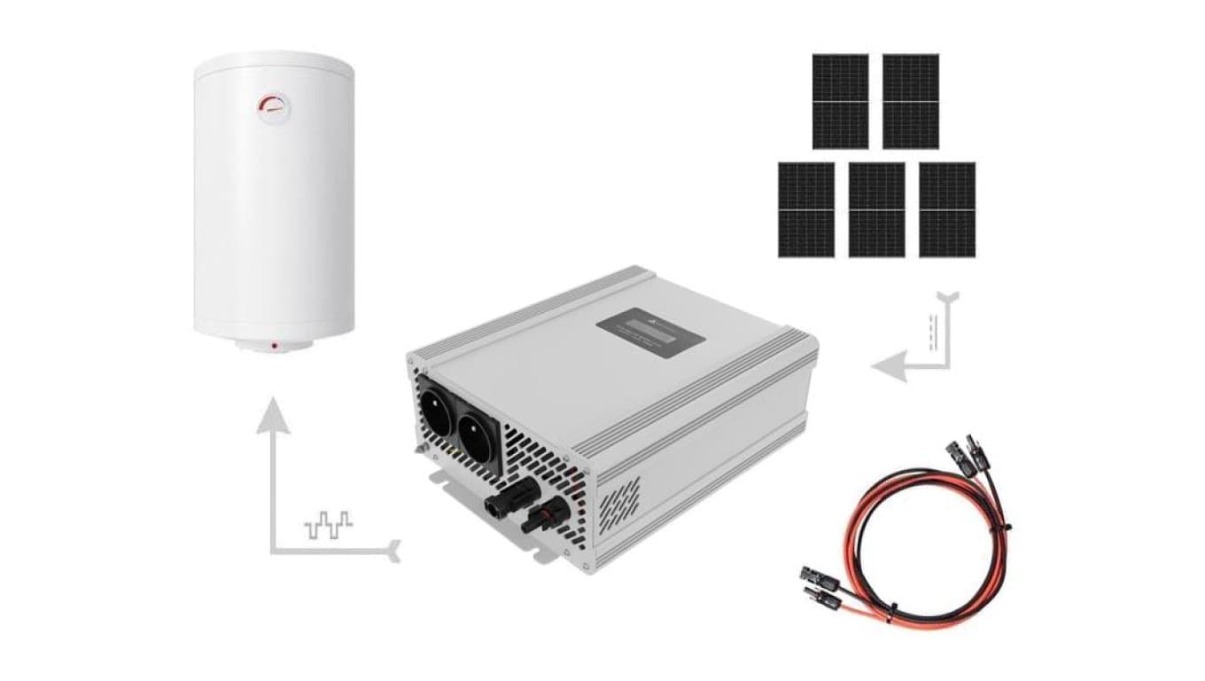 Zestaw do grzania wody w bojlerach ECO Solar Boost EVO PRO 5xPV