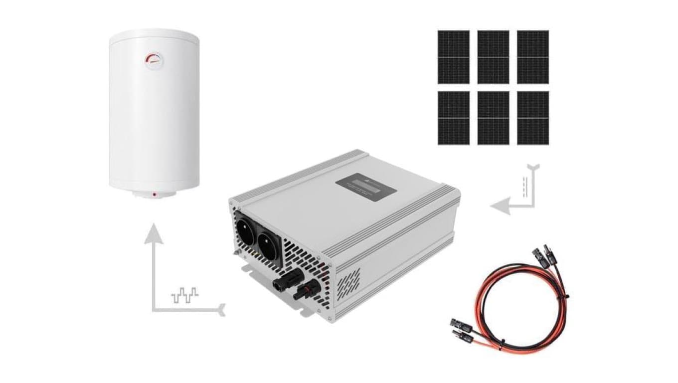 Zestaw do grzania wody w bojlerach ECO Solar Boost EVO PRO 6xPV