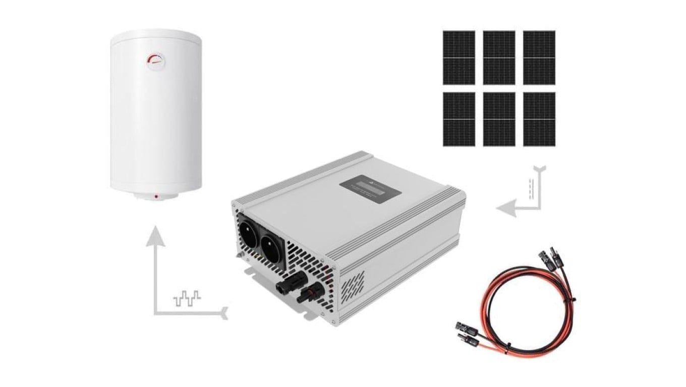 Zestaw do grzania wody w bojlerach ECO Solar Boost EVO PRO 6xPV