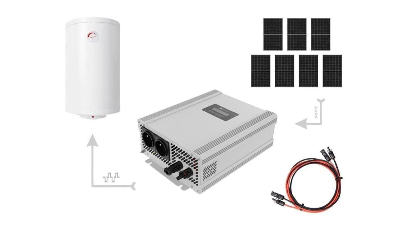 Zestaw do grzania wody w bojlerach ECO Solar Boost EVO PRO 7xPV