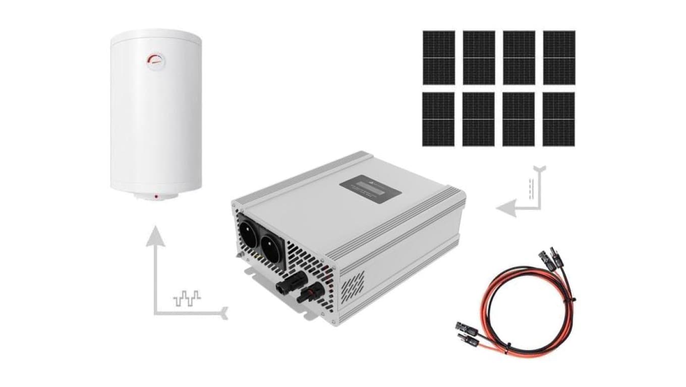 Zestaw do grzania wody w bojlerach ECO Solar Boost EVO PRO 8xPV