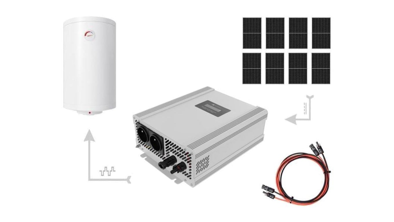 Zestaw do grzania wody w bojlerach ECO Solar Boost EVO PRO 8xPV
