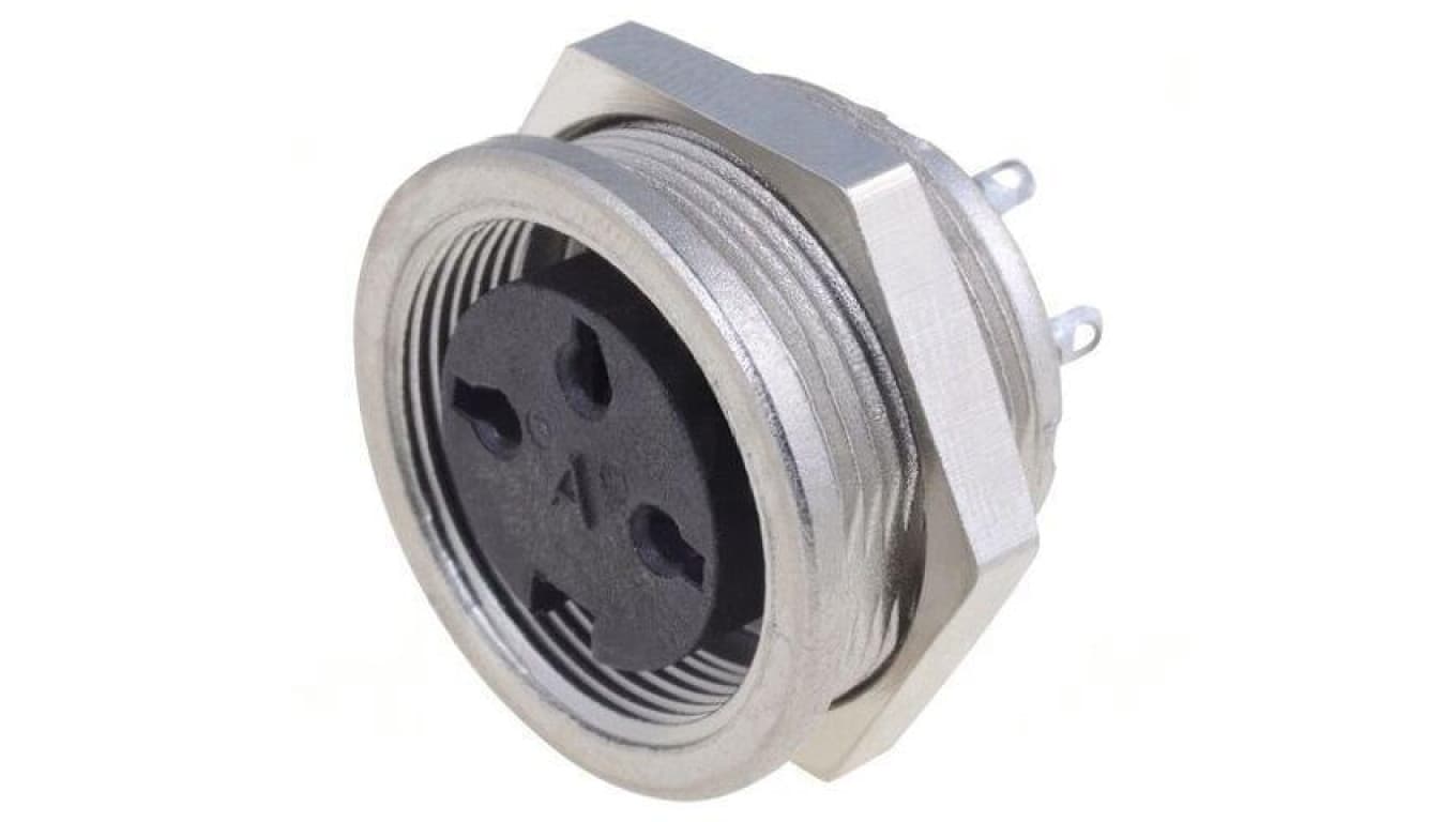 Złącze M16 gniazdo żeńskie -PIN 3 5A 300V C091A T3263009U