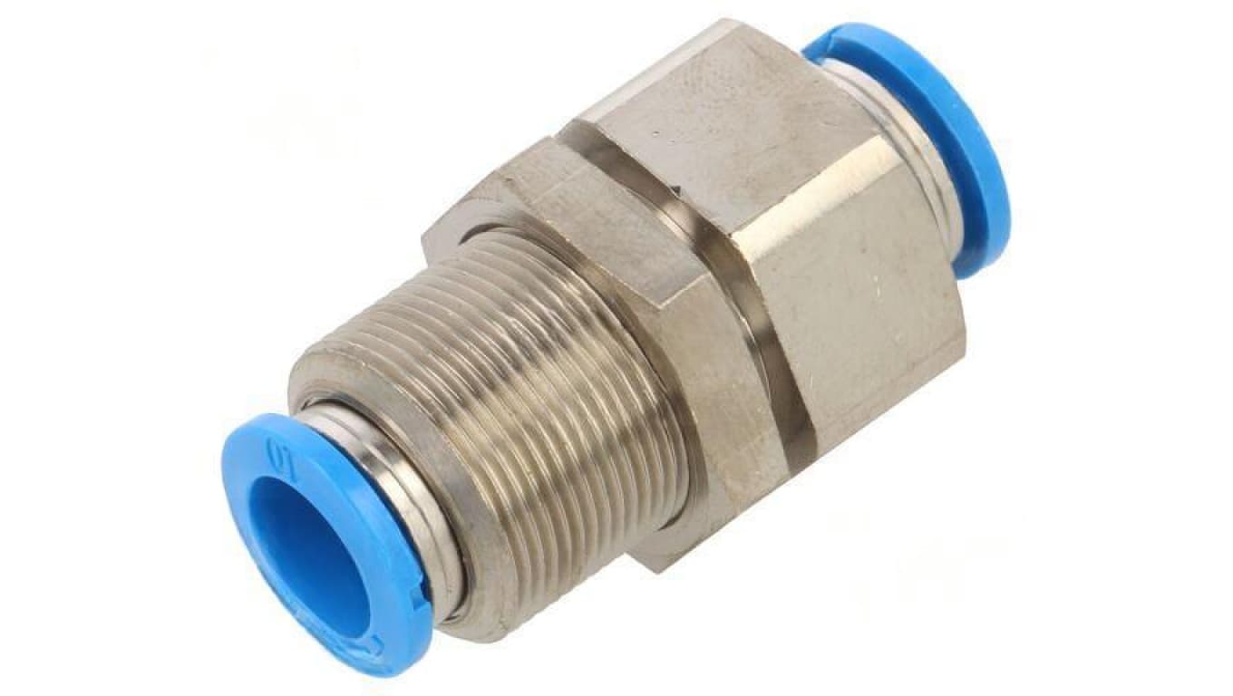 Złączka wtykowa grodziowa -0,95-14bar -10-80C 130643