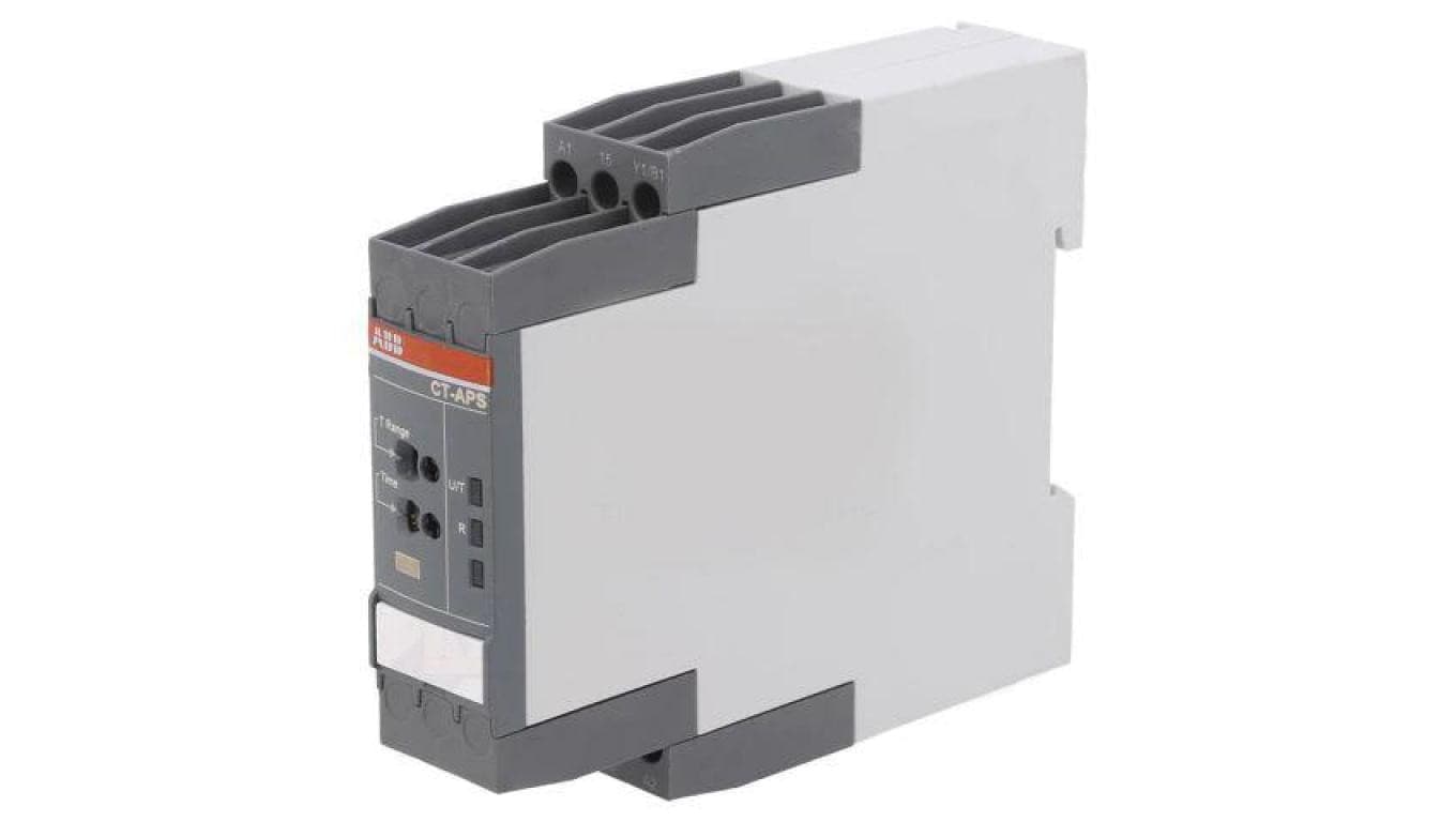 Przekaźnik czasowy 0,05s÷300h SPDT 24÷240VAC 24÷240VDC IP20 1SVR730180R3100
