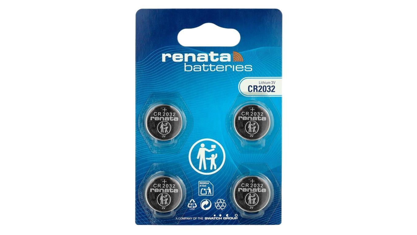 4 x bateria litowa Renata SC CR2032 / CR2032.MFR