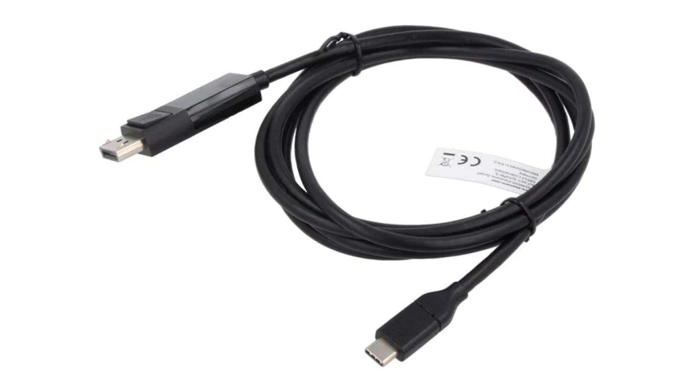 Adapter DisplayPort 1.4 dwukierunkowy 2m AK-300334-020-S