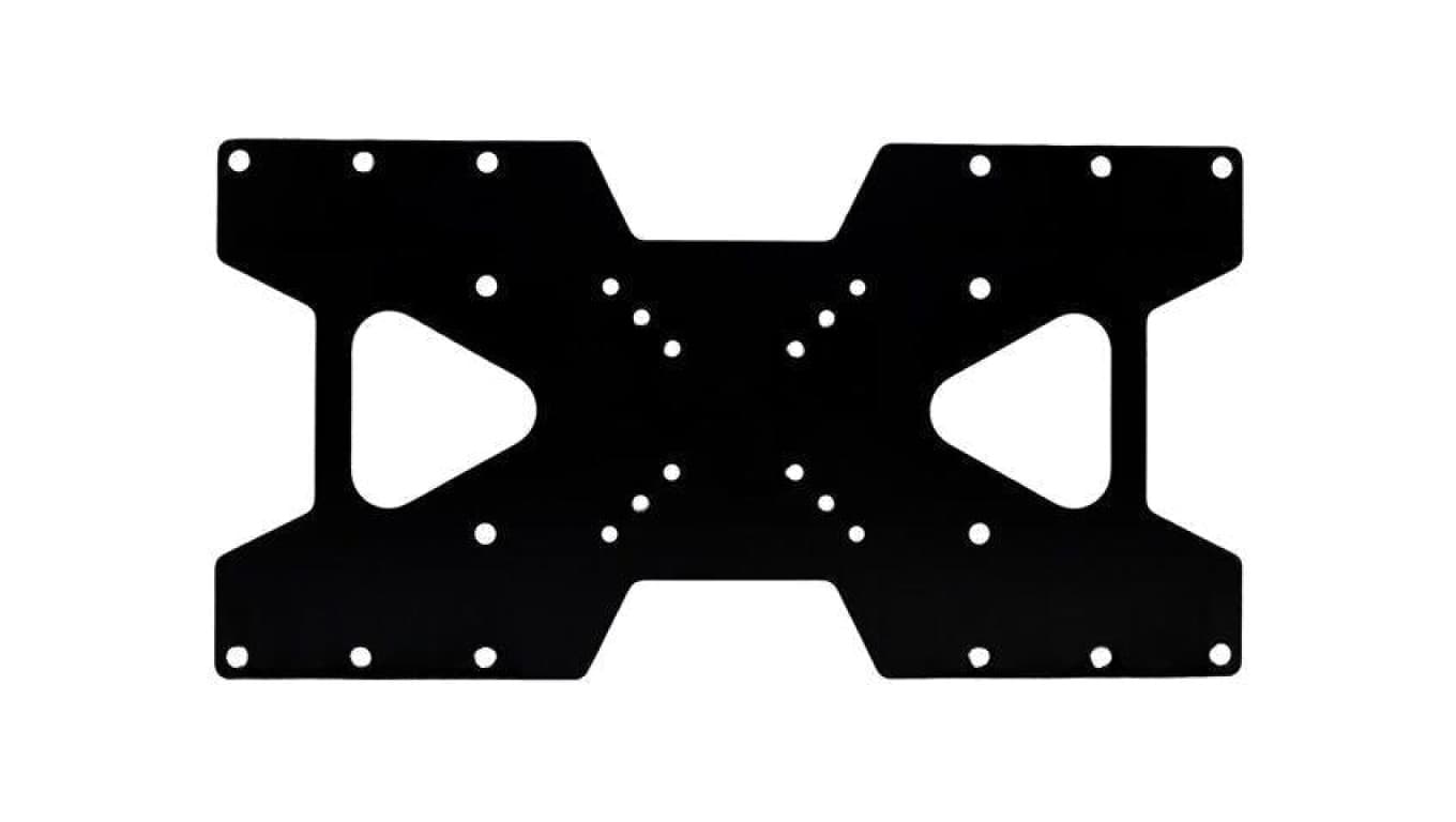 Adapter VESA, czarny, stalowy WM-A-VESA200400-01