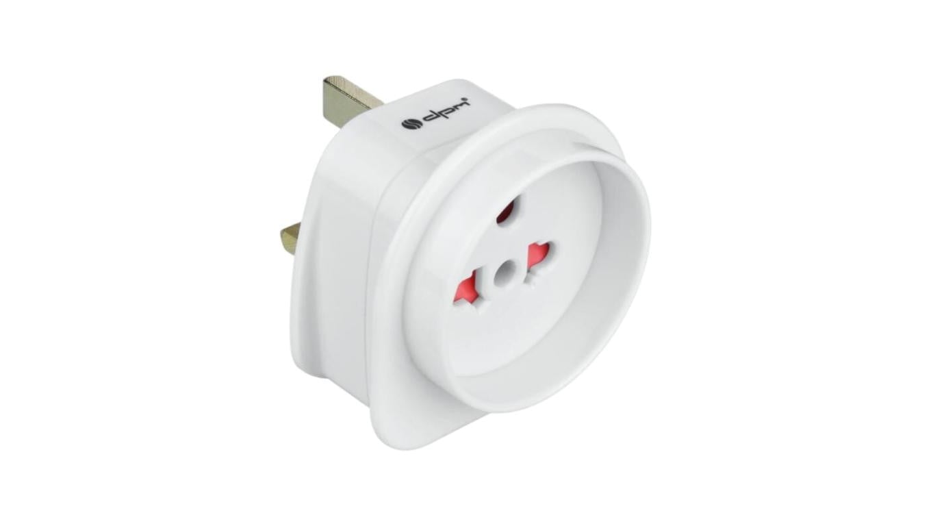 Adapter podróżny UK DPM biały