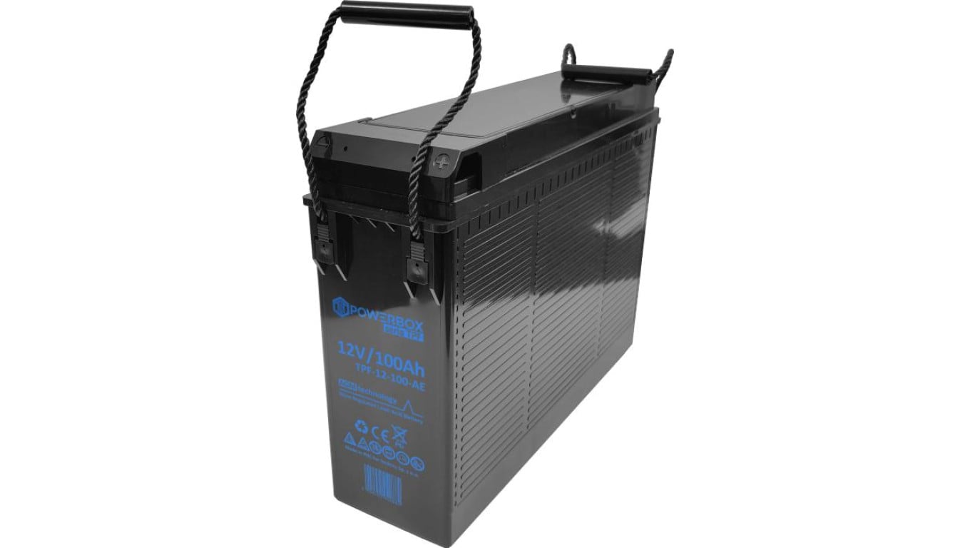 Akumulator VRLA / AGM / FRONT TERMINAL bezobsługowy Powebox TPF 12V 100Ah