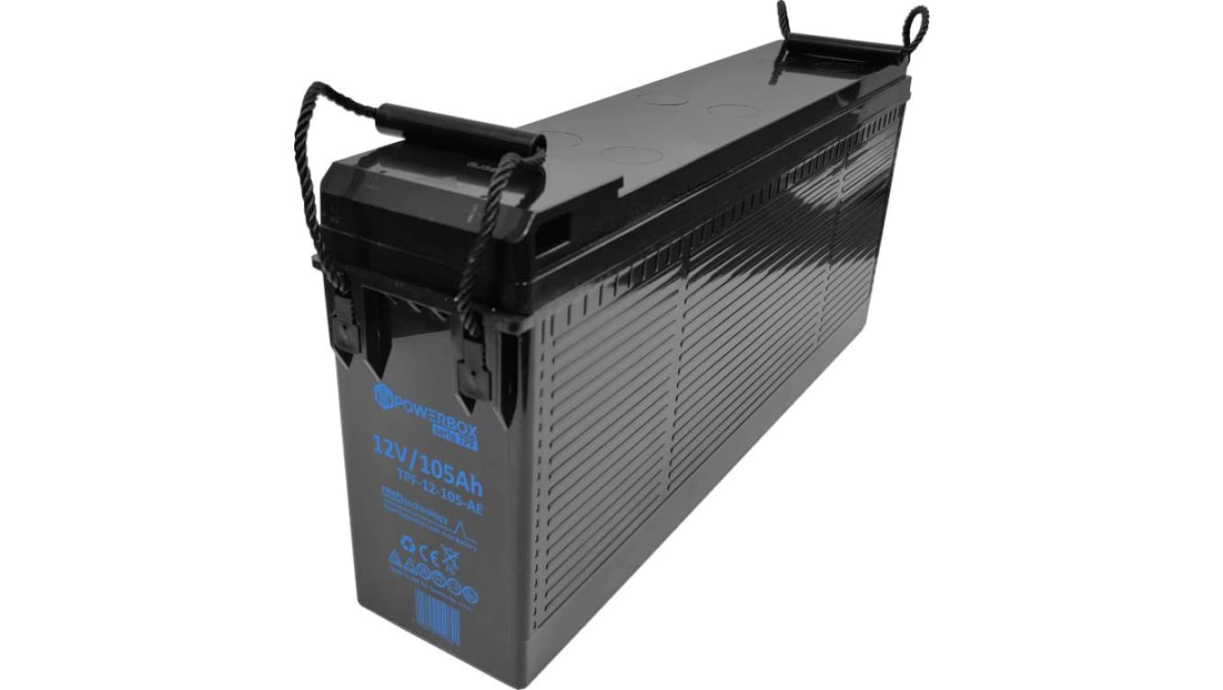 Akumulator VRLA / AGM / FRONT TERMINAL bezobsługowy Powebox TPF 12V 105Ah