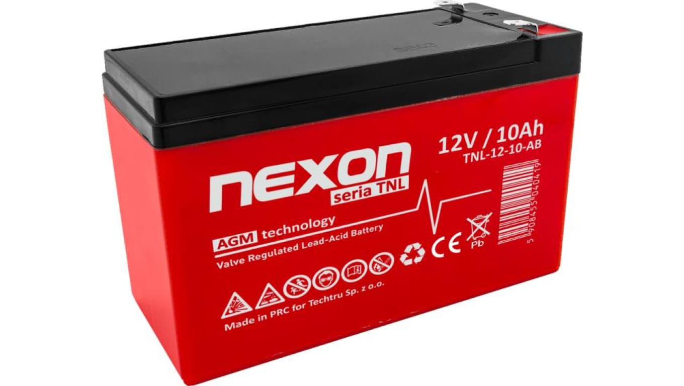 Akumulator VRLA / AGM bezobsługowy Nexon TNL 12V 10Ah