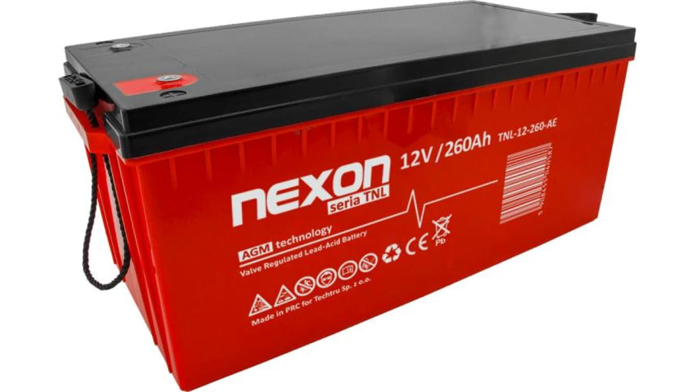 Akumulator VRLA / AGM bezobsługowy Nexon TNL 12V 260Ah