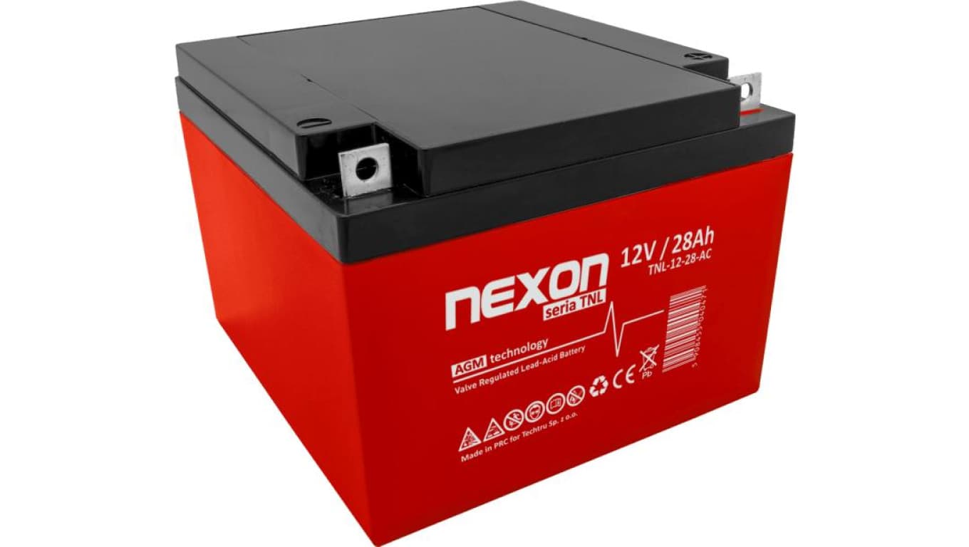 Akumulator VRLA / AGM bezobsługowy Nexon TNL 12V 28Ah