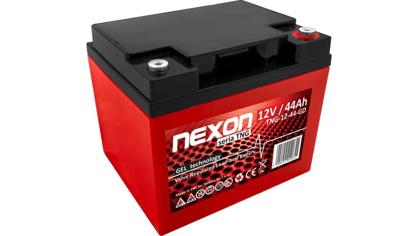 Akumulator żelowy VRLA / GEL bezobsługowy Nexon TNG 12V 44Ah