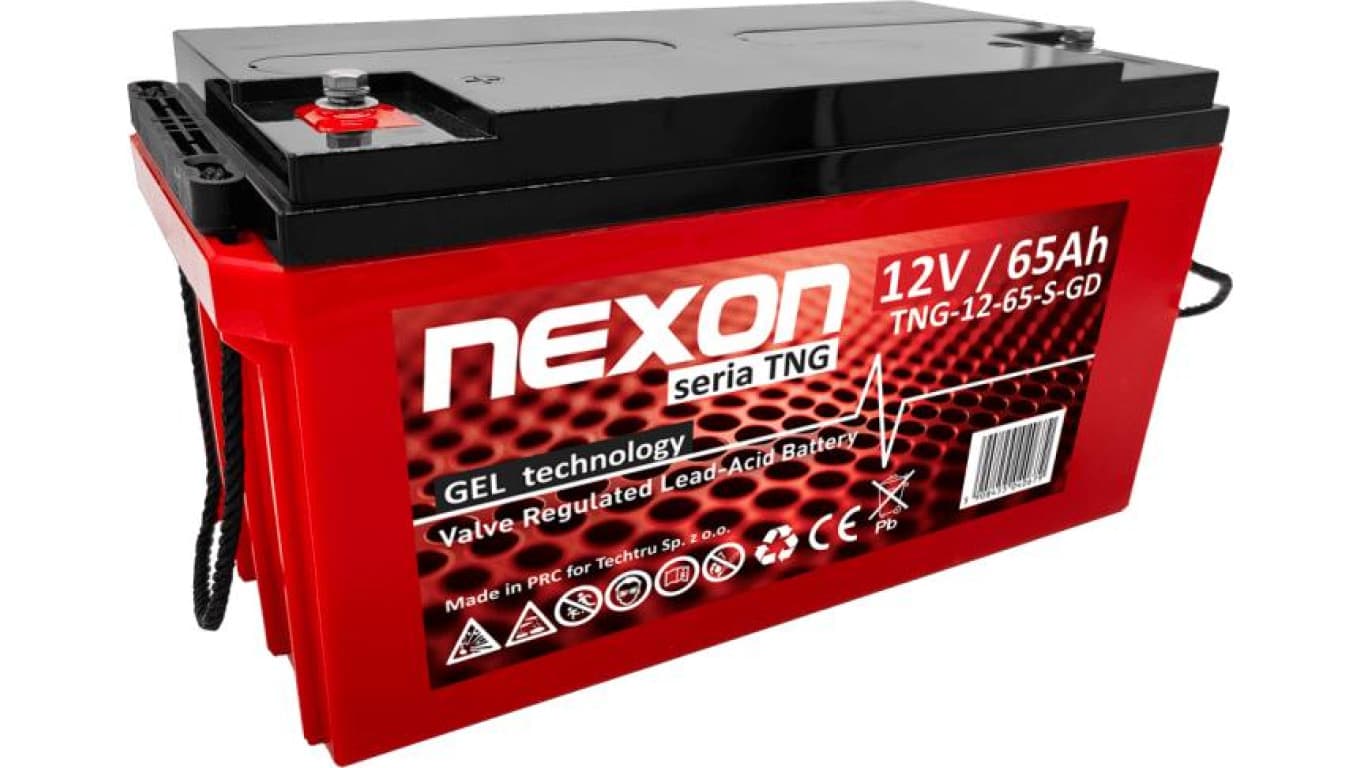 Akumulator żelowy VRLA / GEL bezobsługowy Nexon TNG 12V 65Ah