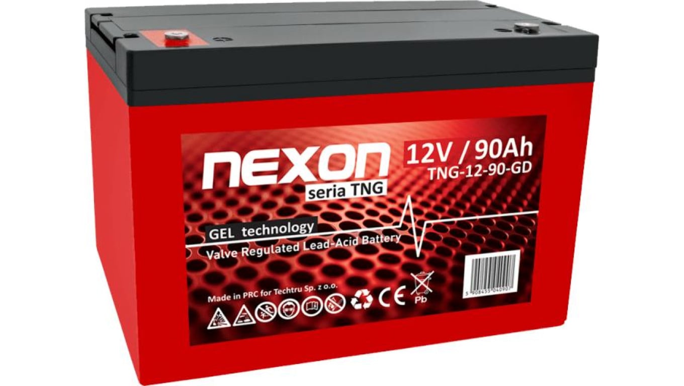 Akumulator żelowy VRLA / GEL bezobsługowy Nexon TNG 12V 90Ah