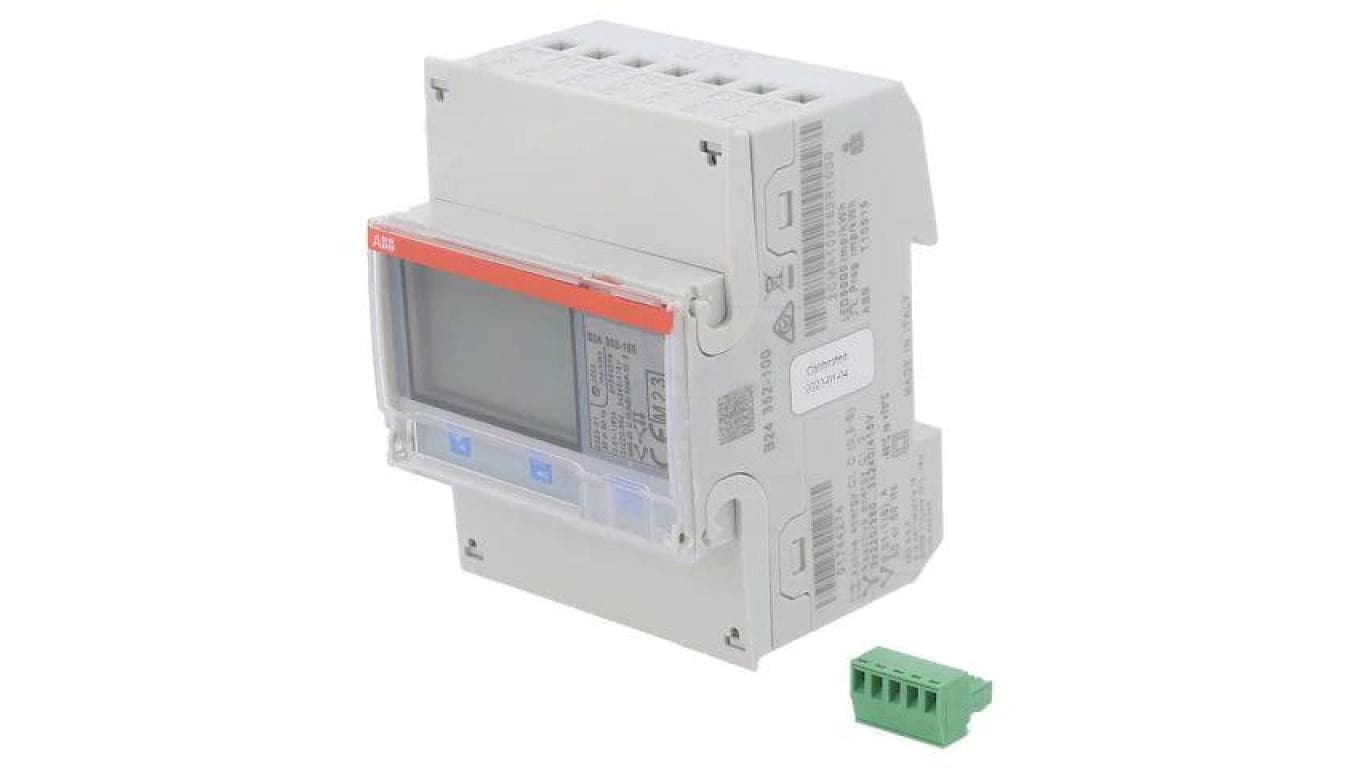 Licznik cyfrowy,montażowy na szynę DIN 3-fazowa LCD 230÷240V 2CMA100183R1000