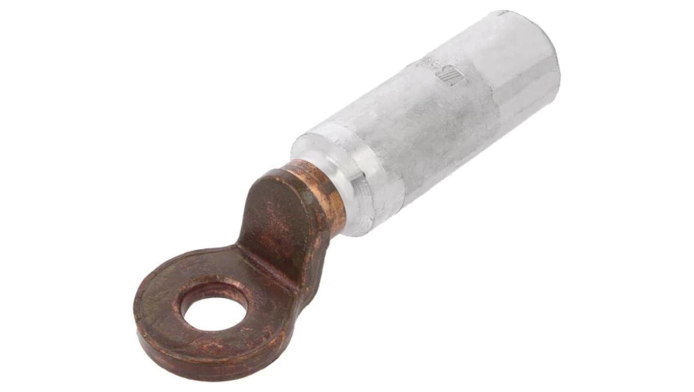 Końcówka oczkowa o otworze M12, przekroju przewodu 150mm², zaciskana na przewód BM70007