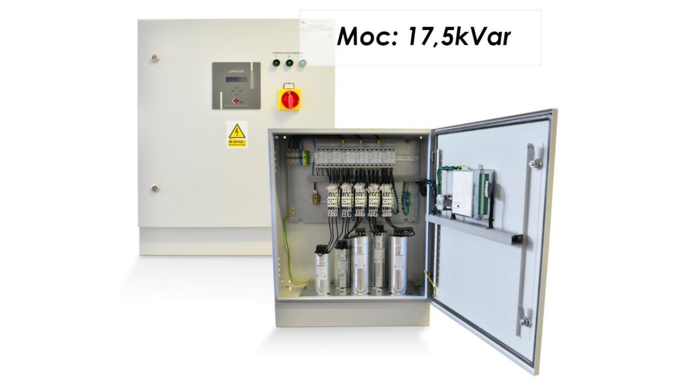 Bateria kondensatorów, kompensator 17,5kVar, BKL-M-17,5/2,5