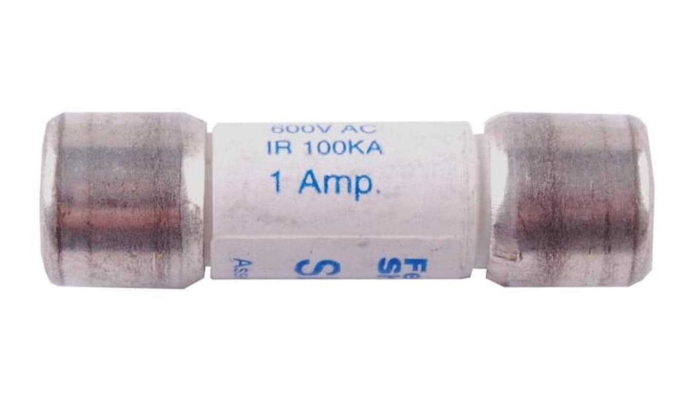 Bezpiecznik 1,0A/600V 10x38 ceramiczny BM82X/867/81Xa/857a 105226