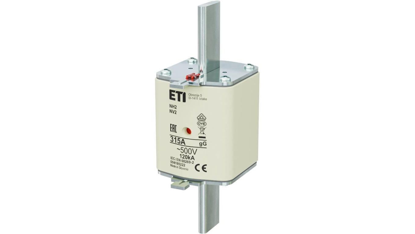 Bezpiecznik nożowy Wkładka topikowa, przemysłowa NH2 gG/gL 315A 500V ETI