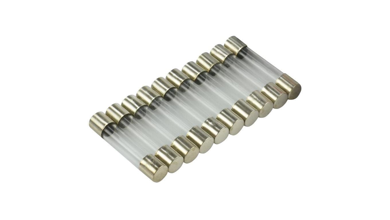 Bezpiecznik rurkowy (szklany) Wkładka topikowa WTA-F 5x20mm (250V AC) 3A 10szt.
