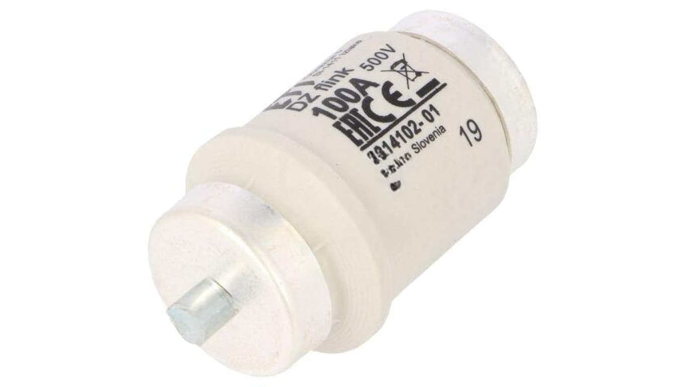Bezpiecznik topikowy, ceramiczny, 100A, 500VAC, 500VDC, szybki 002314102