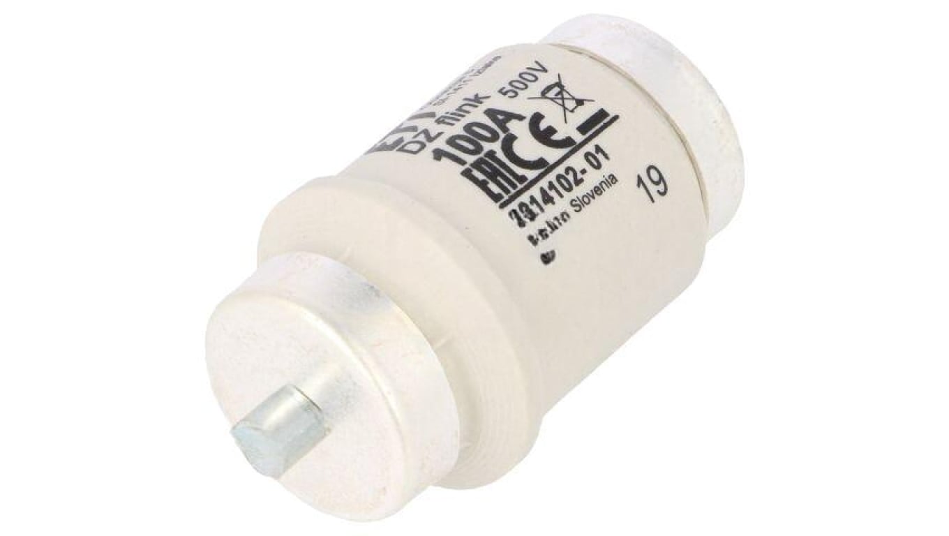 Bezpiecznik topikowy, ceramiczny, 100A, 500VAC, 500VDC, szybki 002314102