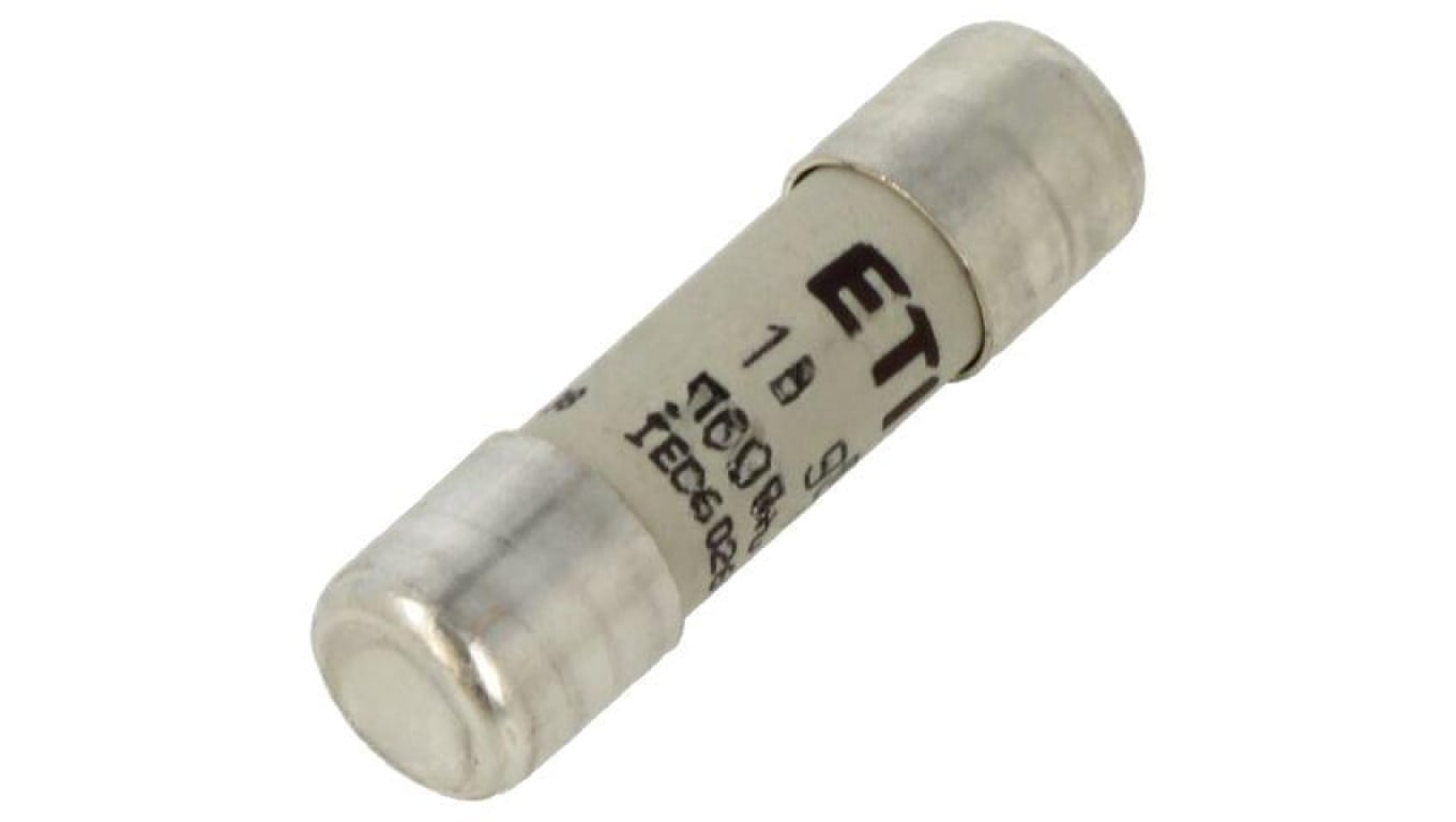 Bezpiecznik topikowy, cylindryczny, 1A, 500VAC, gG, 10,3x38mm 002651012