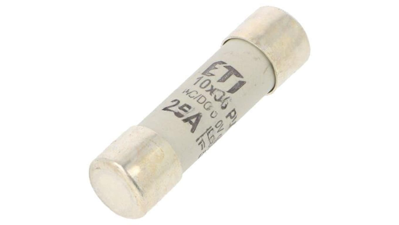 Bezpiecznik topikowy, cylindryczny, 25A, 1000VDC, gPV, 10,3x38mm 002625109
