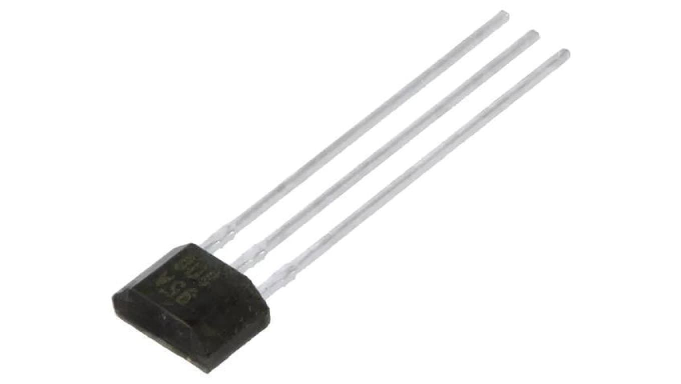 Czujnik Halla, bipolarny, 4,5...10,5VDC, -67...67mT, SS495A