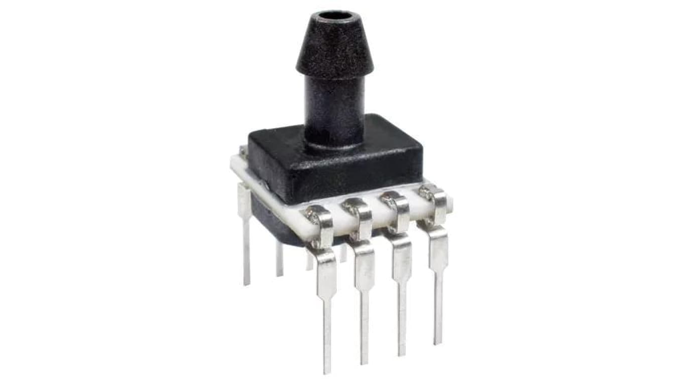 Czujnik ciśnienia, różnicowy, z konfiguracją wyjścia I2C, -15...15psi, -40...85C, SSCDANN015PD2A5