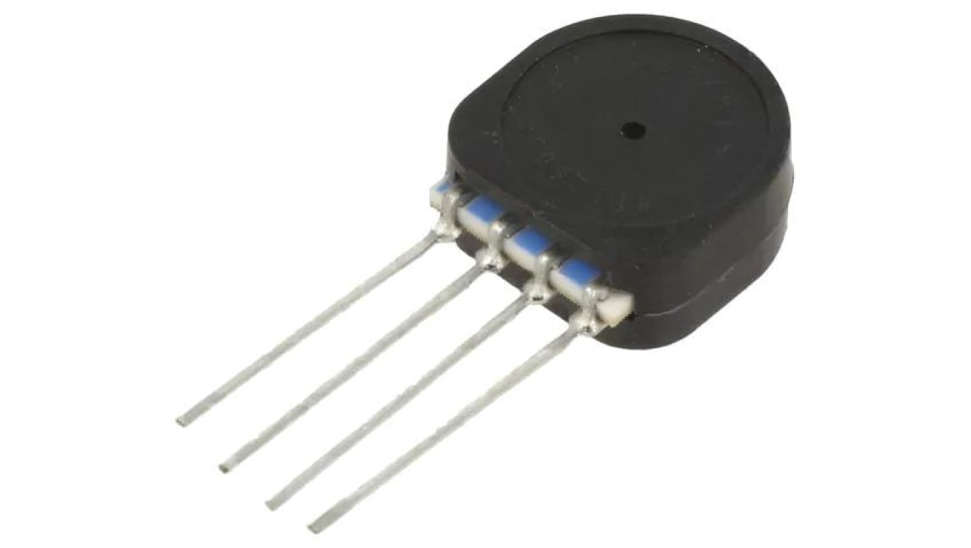 Czujnik ciśnienia, wzorcowy, z konfiguracją wyjścia I2C, 0...100psi, -20...85C, HSCSSNN100PG2A3