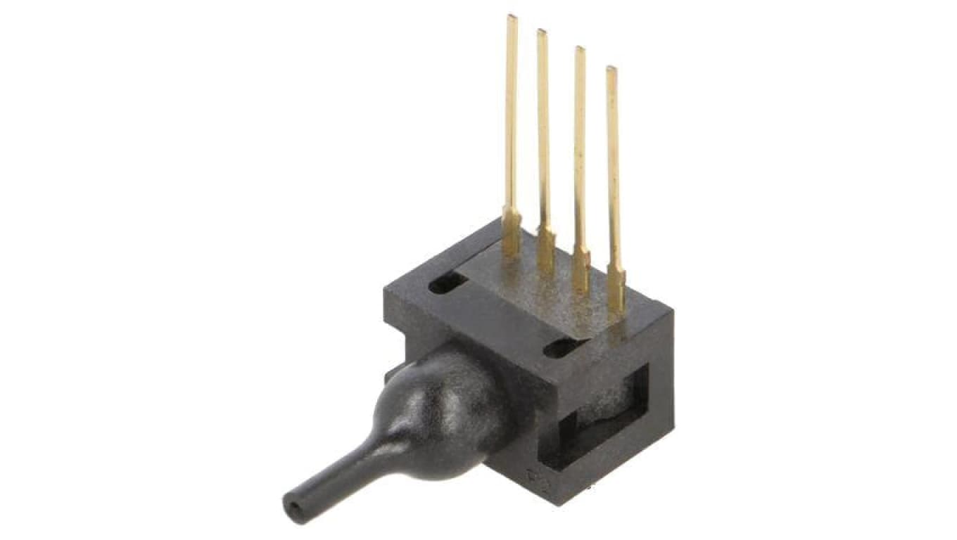 Czujnik ciśnienia, wzorcowy, z konfiguracją wyjścia analogowe, 0...0,5psi, -40...85C, 24PCEFJ6G