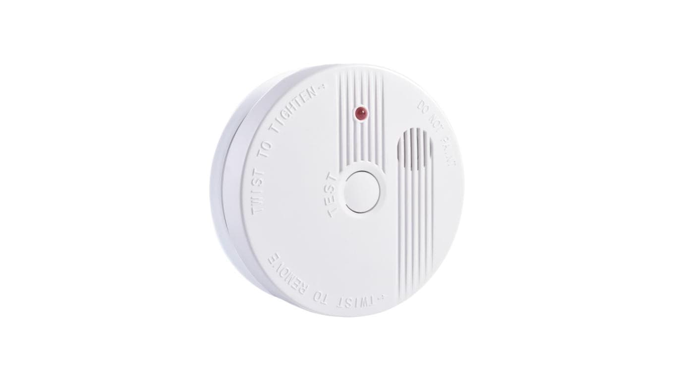 Czujnik dymu fotoelektryczny EN14604 bateryjny 9V alarm 85dB VIAGO VD426B (BATERIA ŻYWOTNOŚCI 5 LAT)