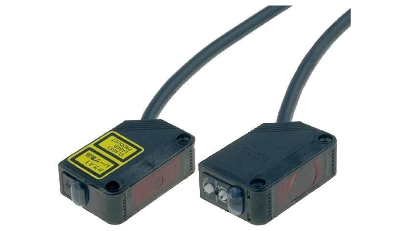 Czujnik fotoelektryczny, PNP, przewody, 0...50m, IP67 E3Z-LT81 2M