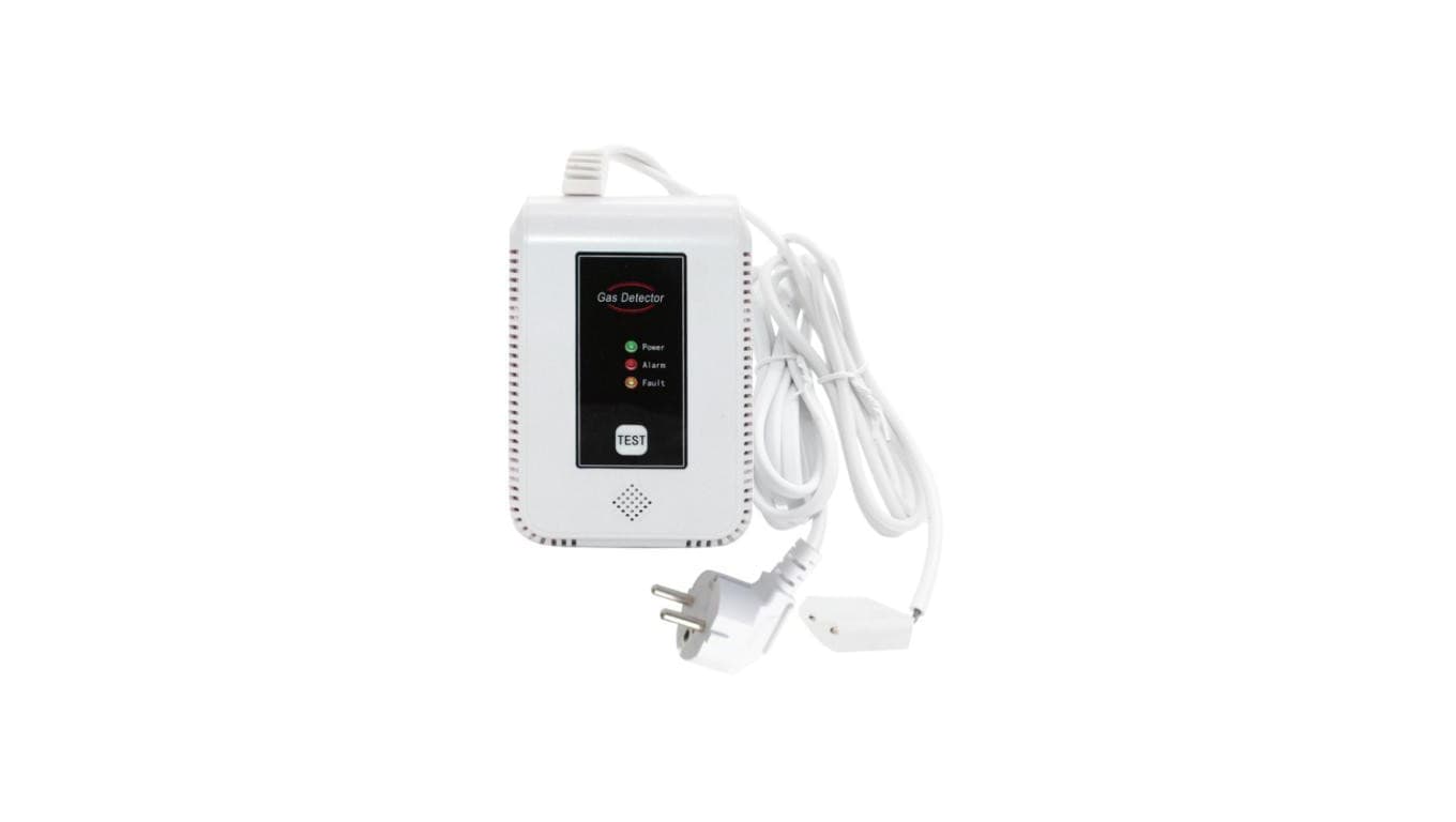 Czujnik gazu LPG i gazu ziemnego alarm 85dB EN50194 VIAGO VD703NAC
