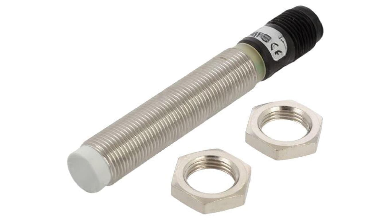 Czujnik indukcyjny, Czujnik indukcyjny, wysunięty, z konfiguracją wyjścia NAMUR/p, max. 9,35mA, 4mm, IP67, IA12ELN04UCM1
